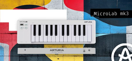 Arturia MicroLab mk3 ─ контроллер для современных творческих людей